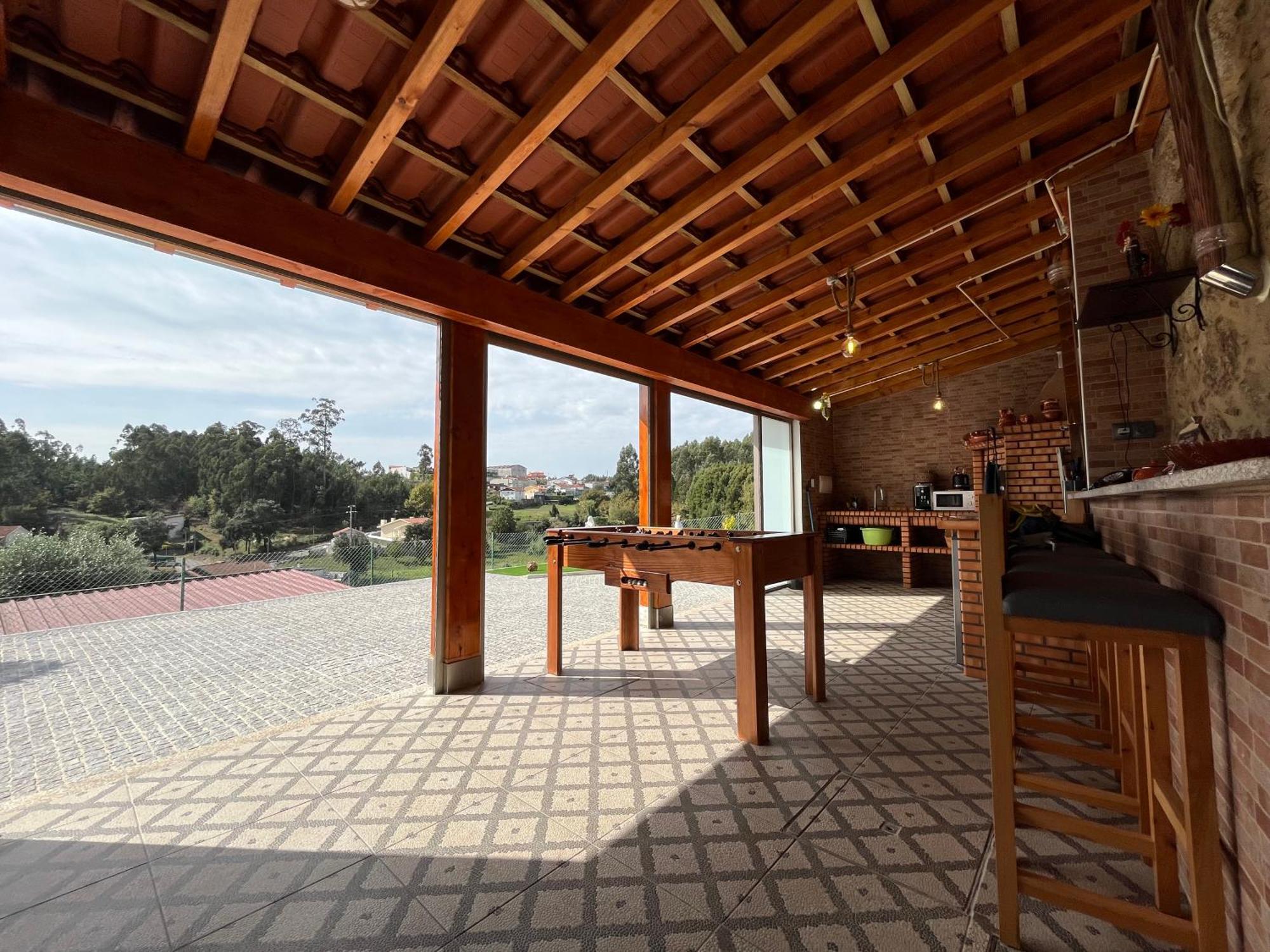 Fonte Retreat Home - Jacuzzi And Heated Swimming Pool Sandim Exterior photo